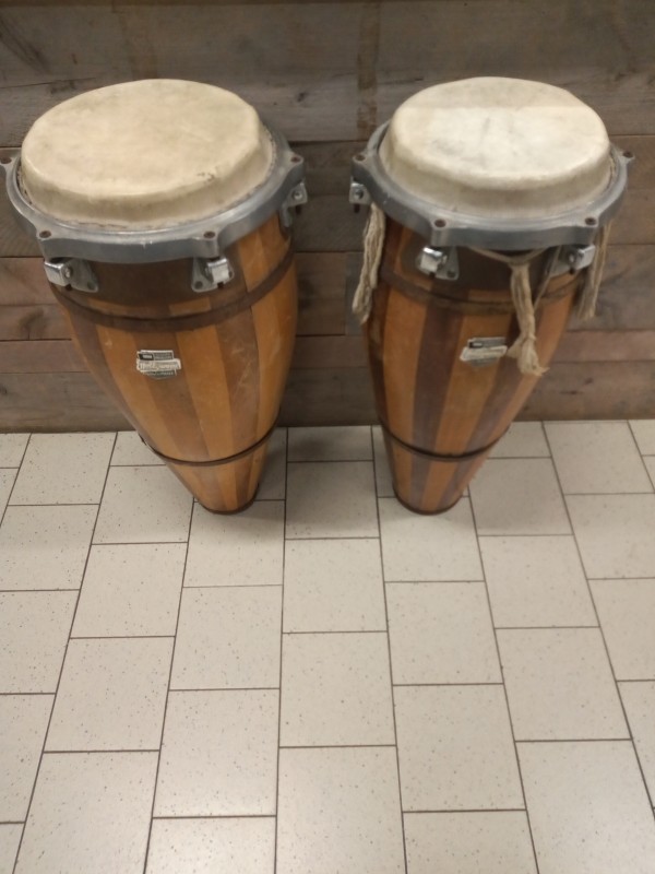 2 Conga's in hout